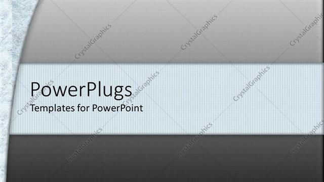  Presentation with plain - A plain ash colored background with a middle strip