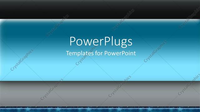  Presentation with blue drops - Plain black and blue background tile with water drops