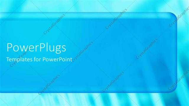  Presentation with blue plain - A plain blue background with a blue middle strip