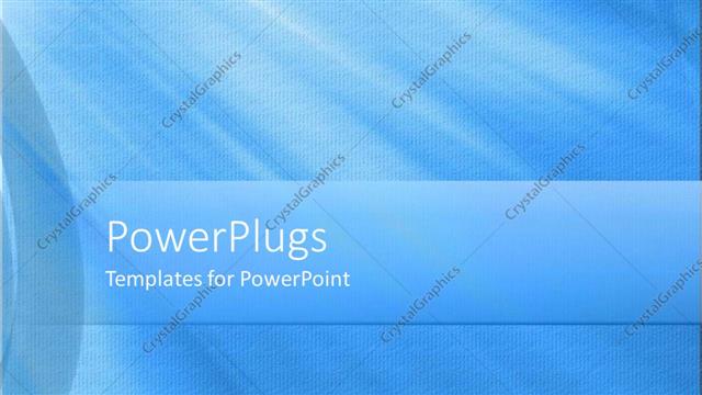  Presentation with plain blue - A plain blue and white colored display tile with bright light