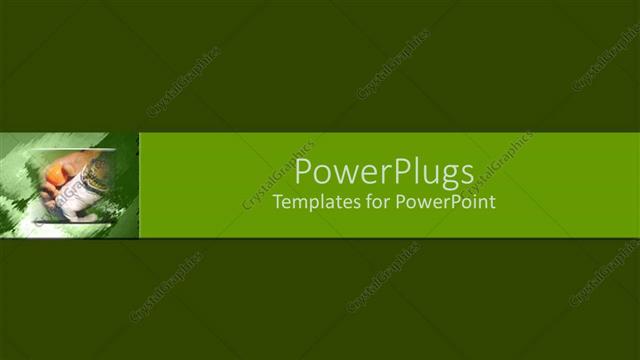  Presentation with sport - A plain?bright green colored background surface tile