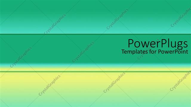  Presentation with bright yellow - A plain bright reflective green and yellow background