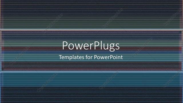  Presentation with blue plain - A plain clear blue and black colored display tile