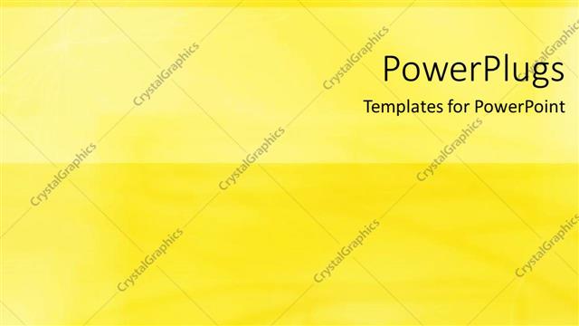  Presentation with tile - A plain clear yellow and white background theme tile