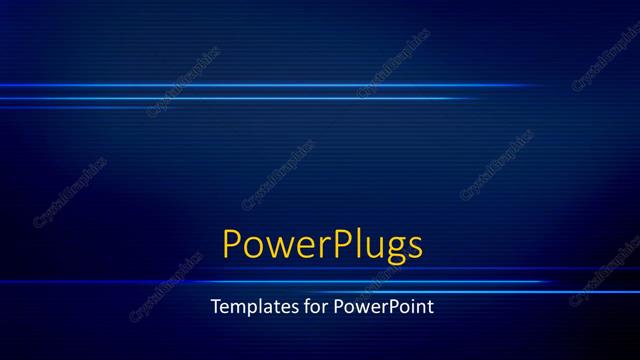  Presentation with blue plain - A plain deep blue background display tile with white lines
