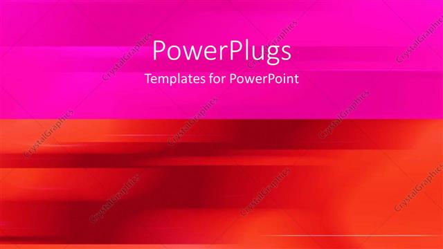  Presentation with orange abstract - A plain dotted pink and orange painted blurry background