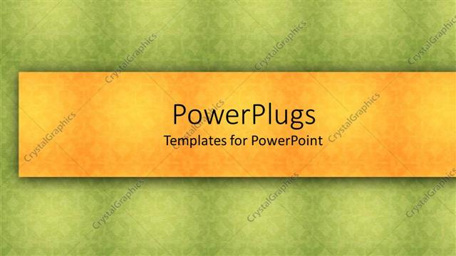  Presentation with patterns - A plain green colored background with lots of patterns