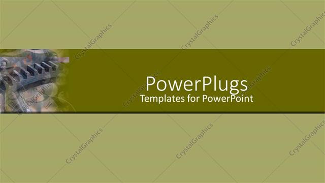  Presentation with grey plain - A plain grey colored background with a middle strip