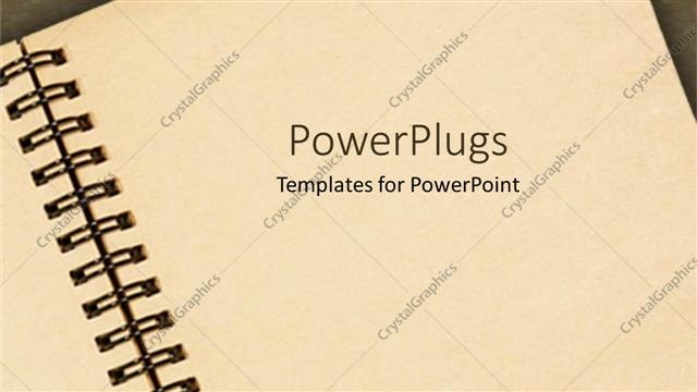  Presentation with page - Plain opened up page of a school report card