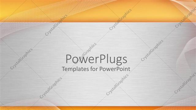  Presentation with yellow orange - A plain orange and yellow background with some spiraling images