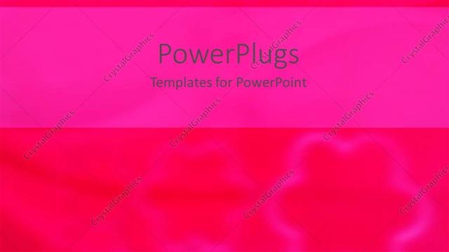  Presentation with red floral - A plain pink colored blurry background with floral designs