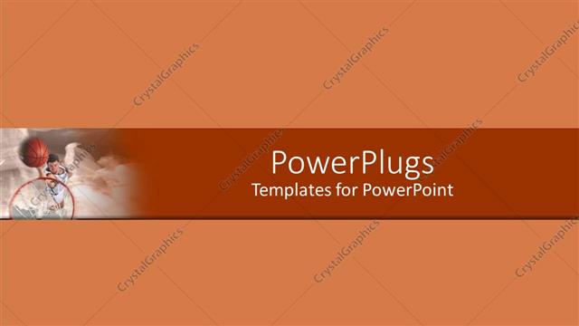  Presentation with sport - A plain pitch background with a red strip in the middle