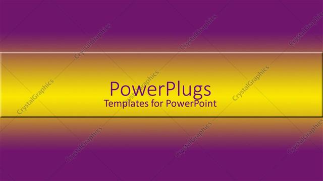  Presentation with purple - A plain solid beep purple background with yellowish center hue