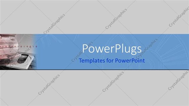  Presentation with corner - A plain of white background tile with images on the corner