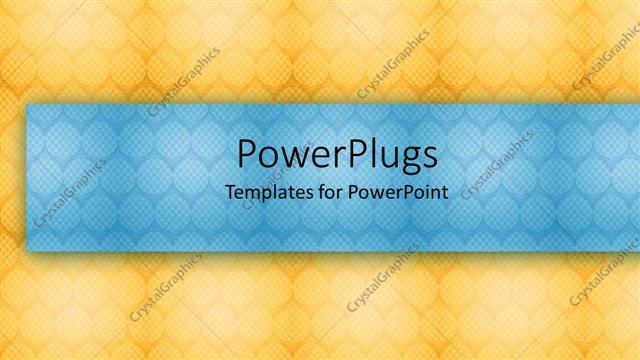  Presentation with patterns - A plain off yellow colored background with lots of patterns