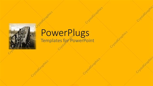  Presentation with sydney - A plain yellow colored background with a text that spells out the word 