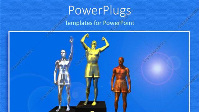  Presentation with reward - The position holders on the winning podium