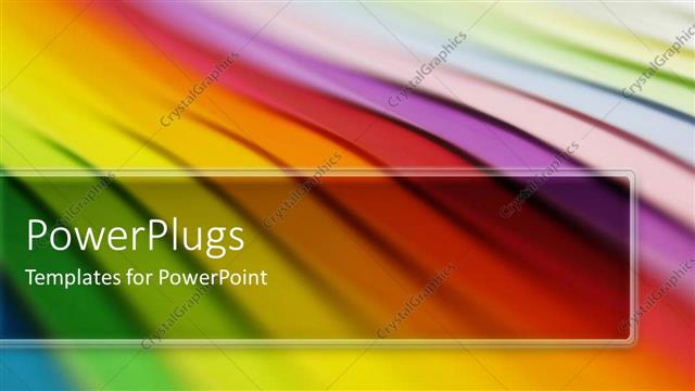  Presentation with purple business - Rainbow ribbons red orange yellow purple green blue multicolored paper abstract