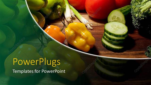  Presentation with food red - Red green orange multicolored vegetables for healthy cooking on a dark background