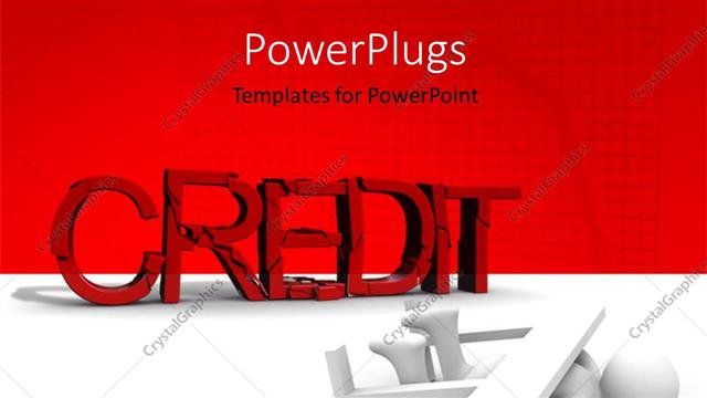  Presentation with crisis - A reddish and white background with place for text