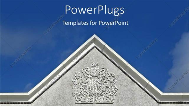  Presentation with law - A representation of the building of court of justice