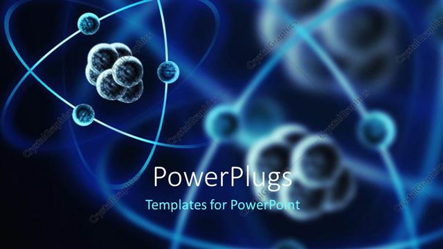  Presentation with particle - The representation of various atomic structures