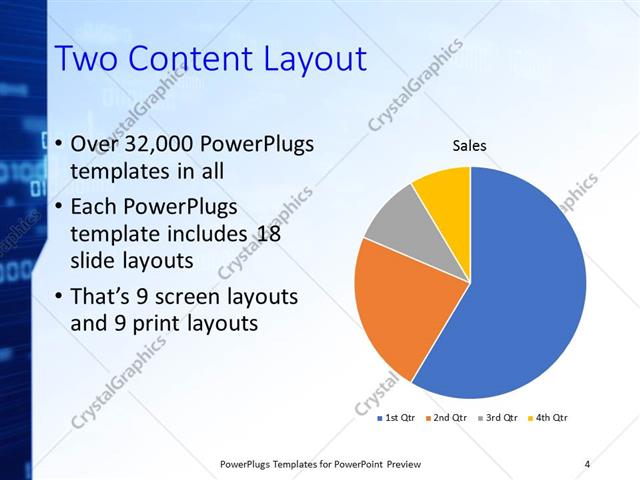 PowerPoint Template - Print Slide