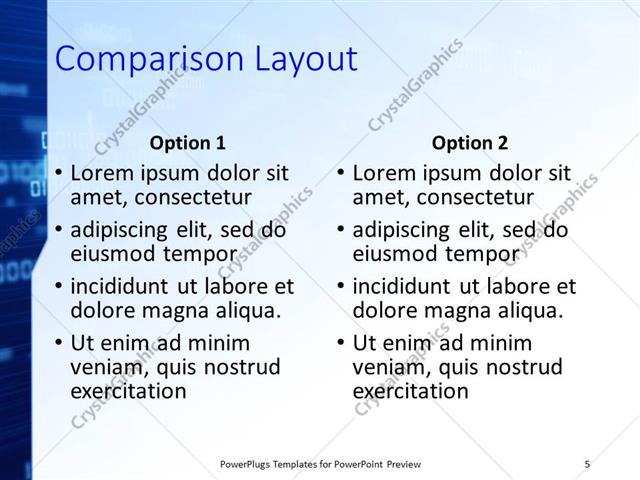 PowerPoint Template - Print Slide
