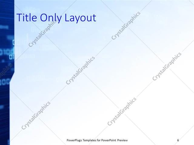 PowerPoint Template - Print Slide