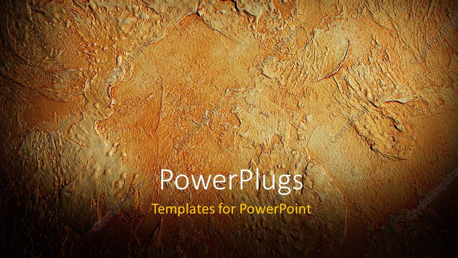 Featuring a Rough Structure of a Brown Colored Decorated Plaster Patch