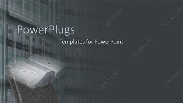  Presentation with business book - Shadowed library with a book opened to read