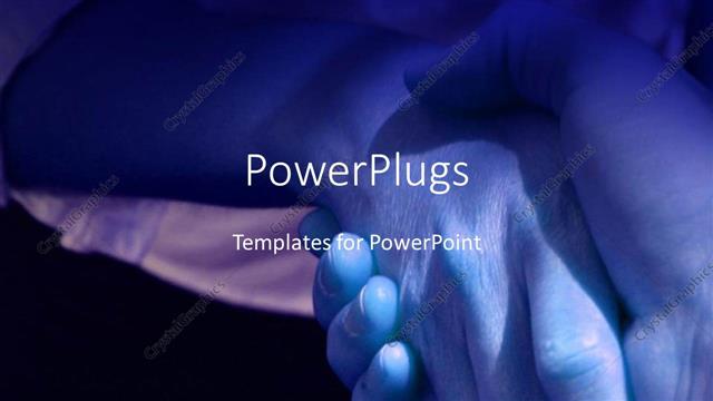  Presentation with greetings - Shaking hands blue light sad introductions greetings business deals collaborations