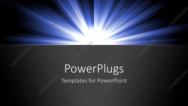  Presentation with shining light - Shining light in dark abstract ideas black background