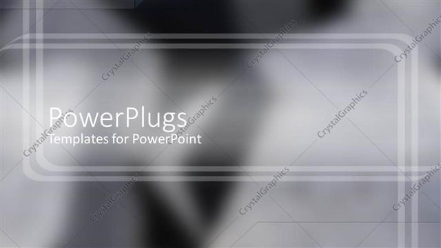  Presentation with gray - Smart powerful black and gray shades with cute lines