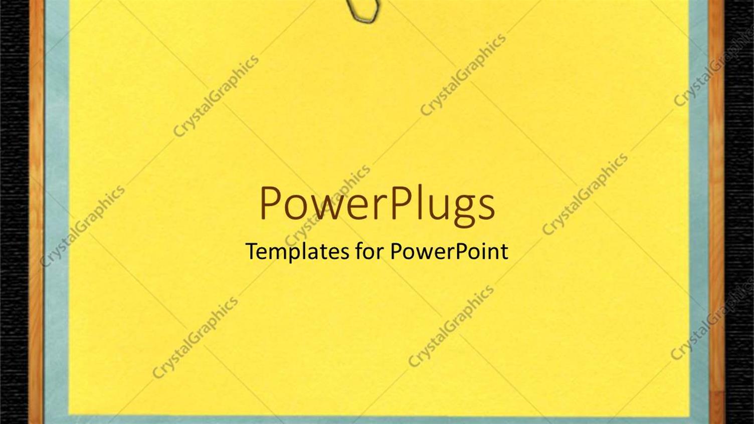 Featuring Solid Blue Colored Plane Paper Board with a Paper Clip