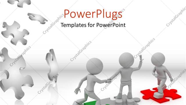  Presentation with partner puzzle - Standing on puzzle and choosing partner with few puzzles