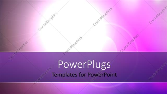  Presentation with sun star - Star, Sun With Lens Flare Background in Purple and Pink