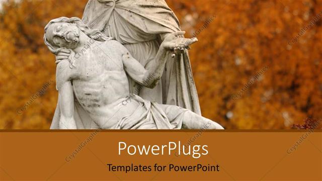  Presentation with jesus - A statue of Jesus Christ and his mother holding him