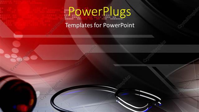  Presentation with capsules - A stethoscope along with various capsules