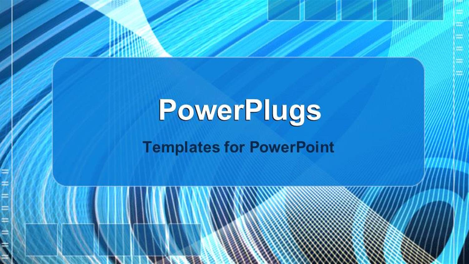 Featuring At Symbol on Abstract Blue and Gray Animated Background