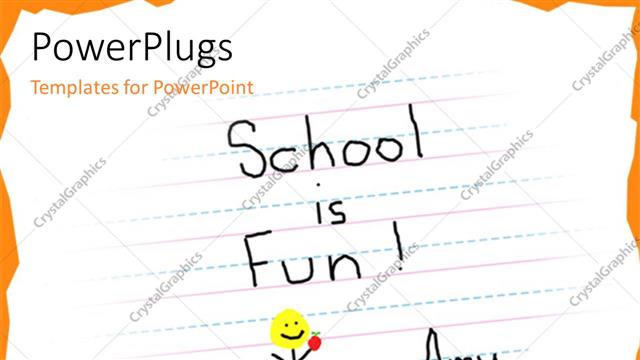  Presentation with displaying - Some text on a white surface displaying the words 