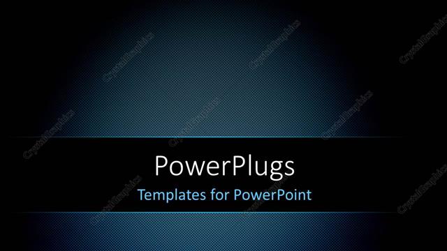  Presentation with texture - A plain black and blue background