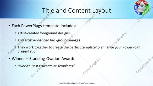 PowerPoint Template - Print Slide