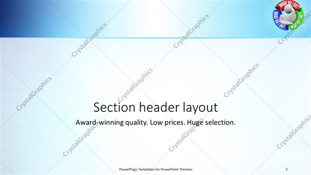 PowerPoint Template - Print Slide