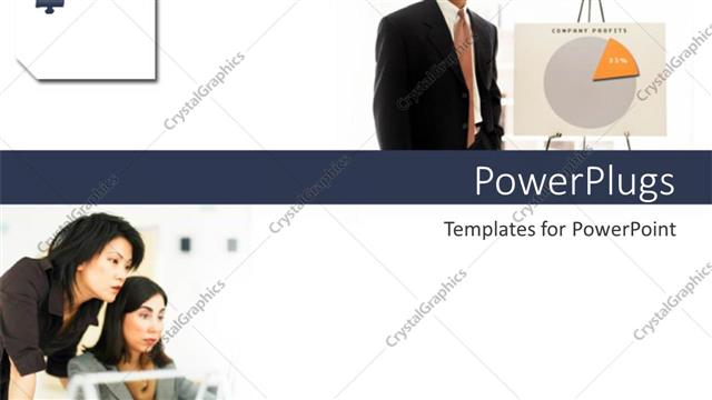  Presentation with mind - Three adult humans in two different tiles with white background