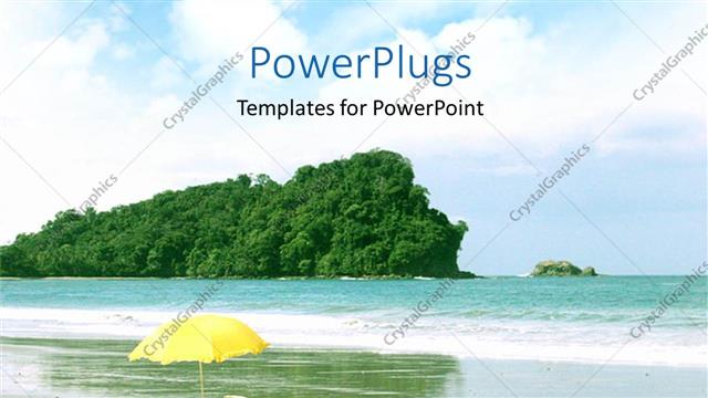  Presentation with chairs - Two easy chairs placed on a beach