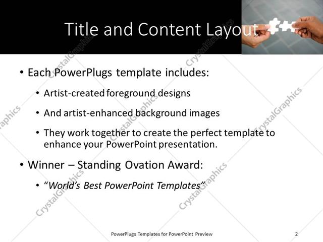 PowerPoint Template - Print Slide