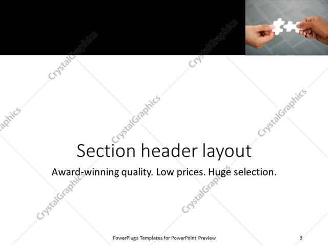 PowerPoint Template - Print Slide