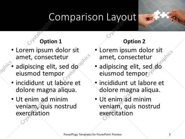PowerPoint Template - Print Slide