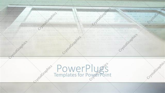  Presentation with tall building - Upside view of a tall building with lots of windows